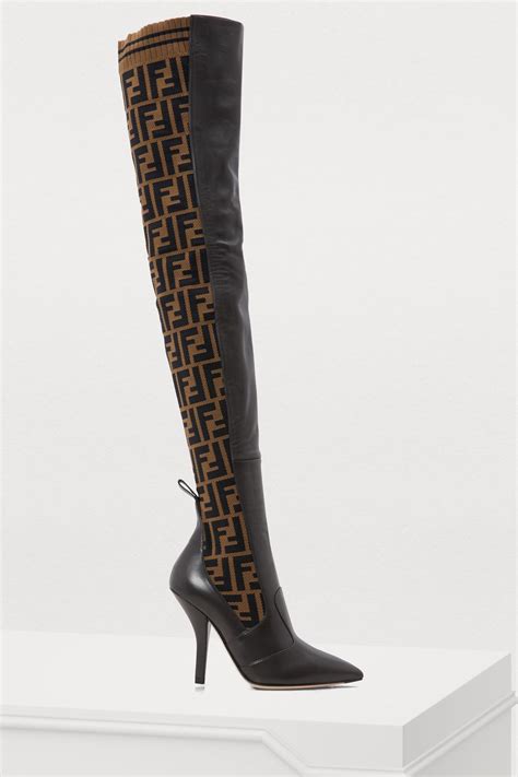 fendi 2020 boots|thigh high fendi boots.